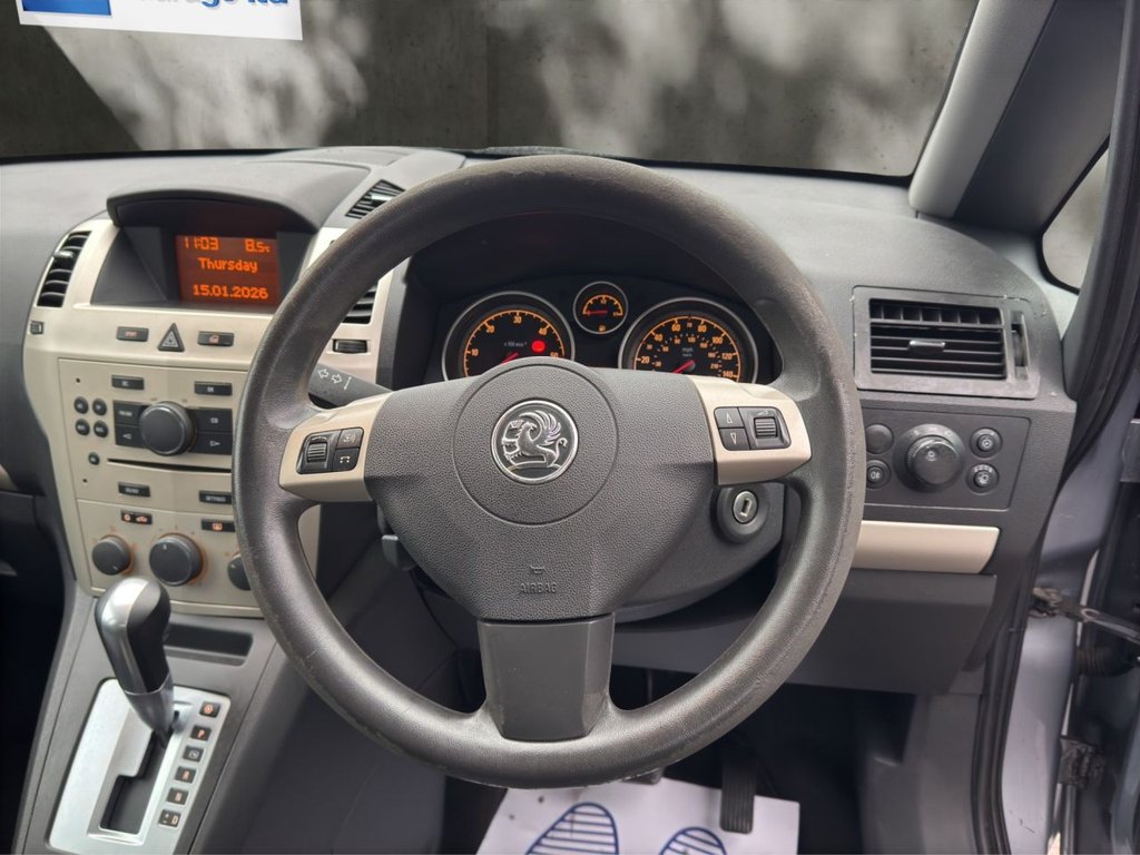 Used Vauxhall Zafira 2008 for sale - 77200343: Photo 15