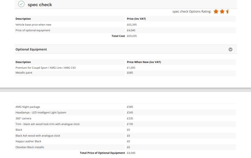 Used Mercedes-Benz C Class 2018 for sale - 77133398: Photo 2