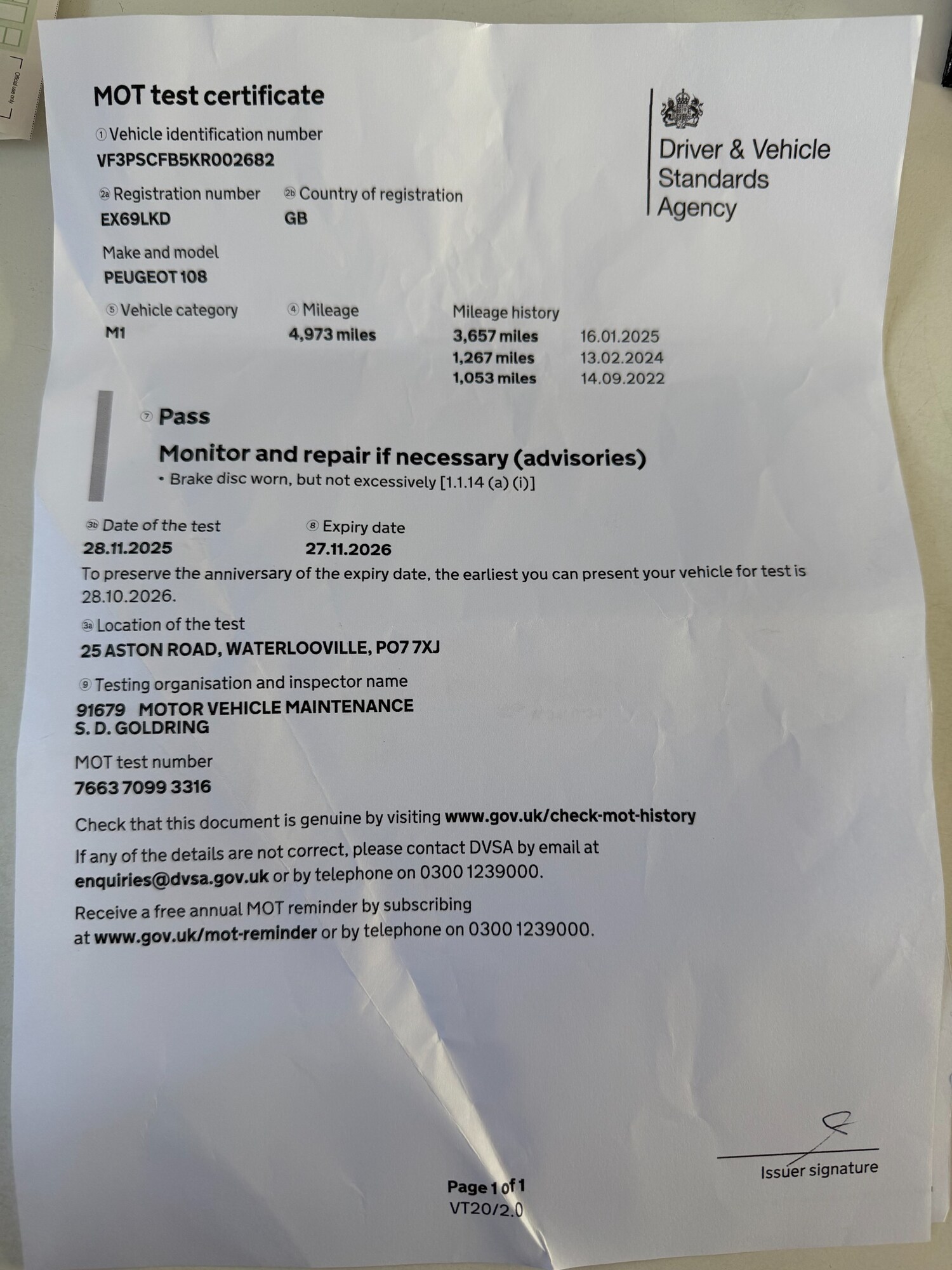 Used Peugeot 108 2019 for sale - 76783285: Photo 40