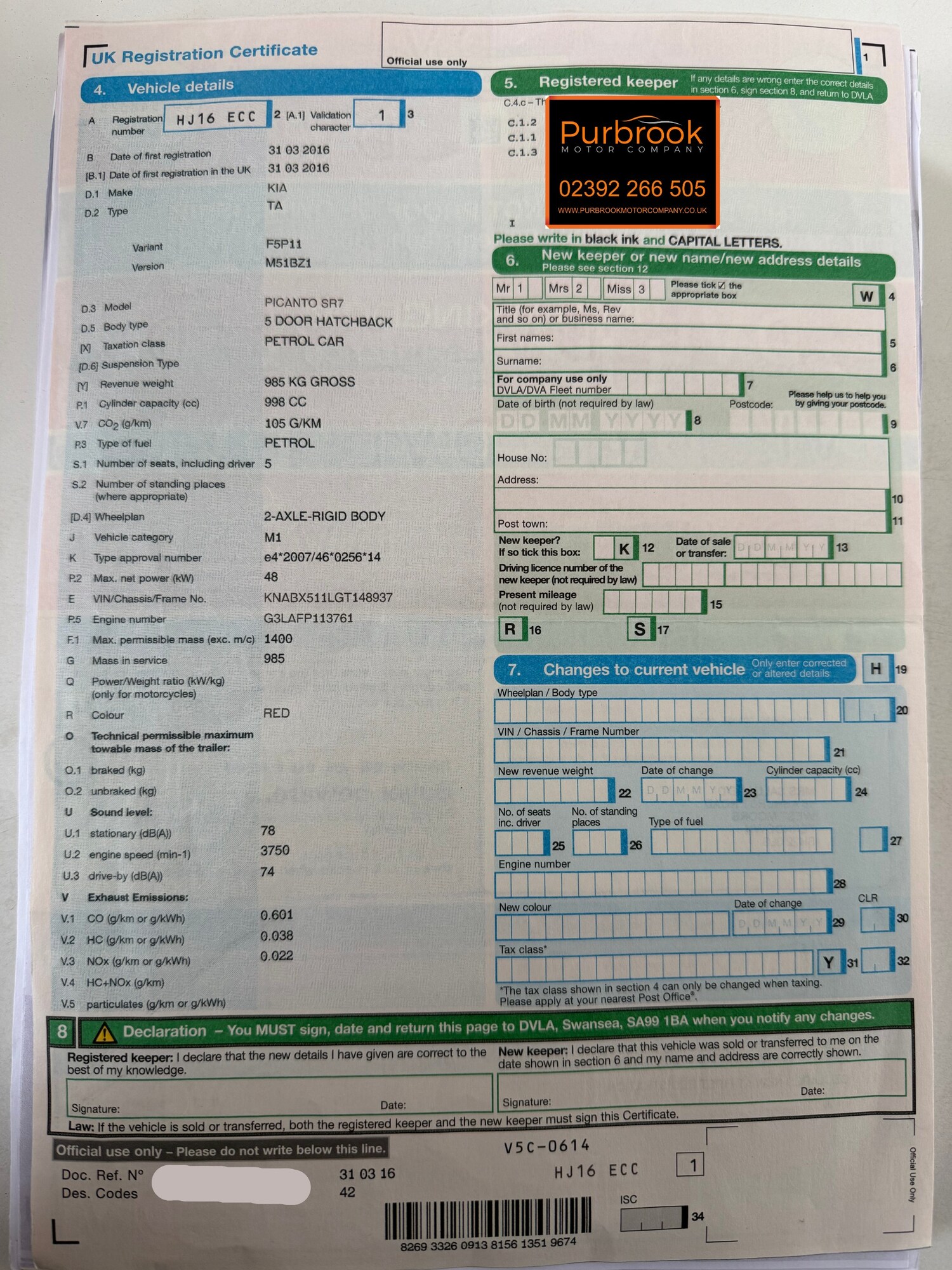 Used Kia Picanto 2016 for sale - 78039460: Photo 35