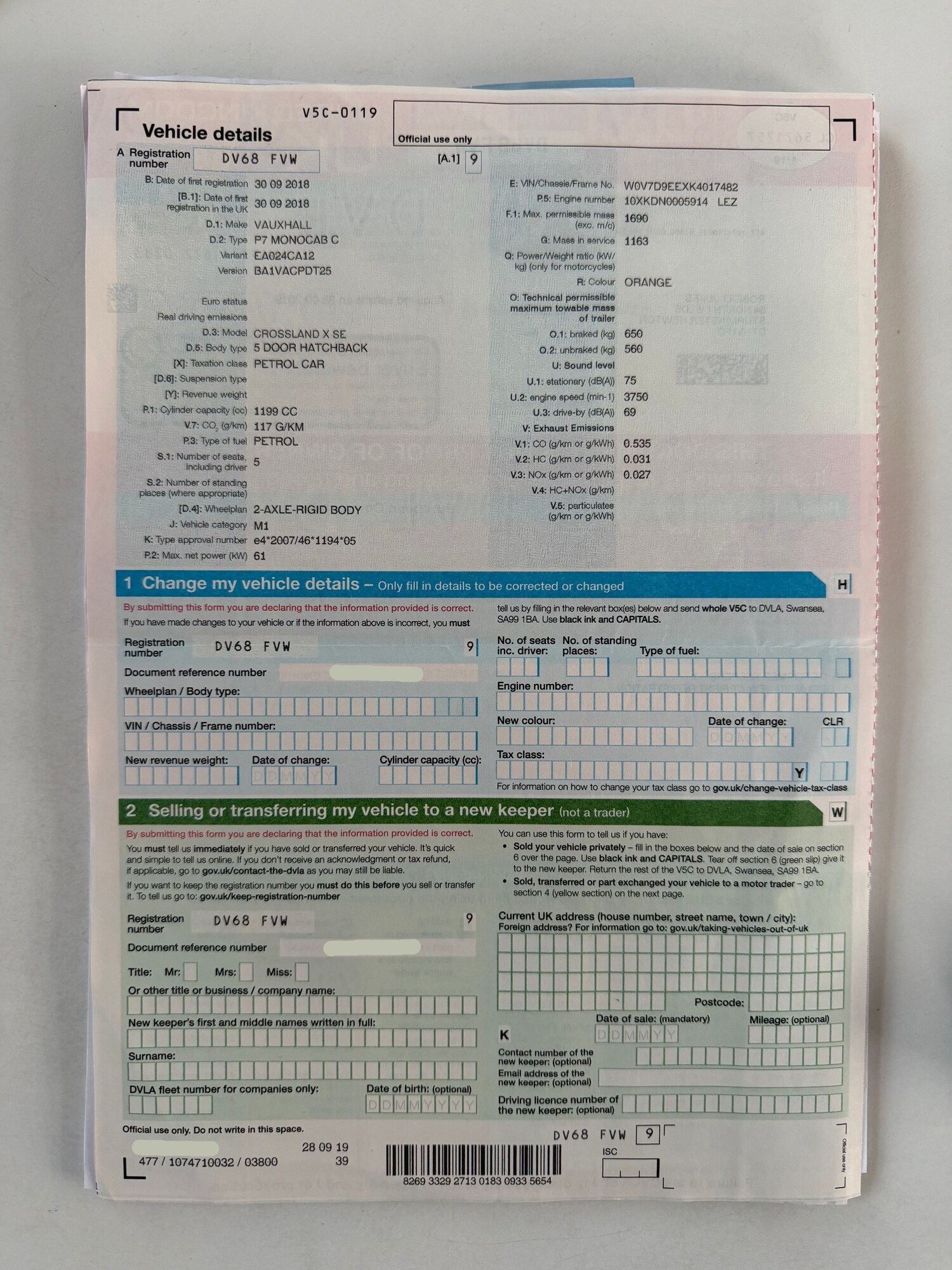 Used Vauxhall Crossland X 2018 for sale - 77088738: Photo 39