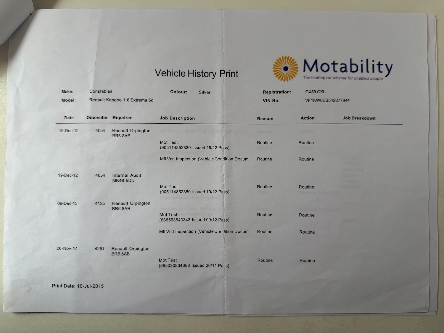 Used Renault Kangoo 2009 for sale - 77600568: Photo 30