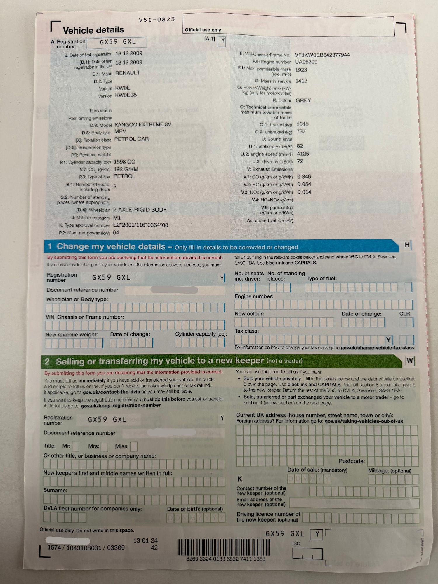 Used Renault Kangoo 2009 for sale - 77600568: Photo 33