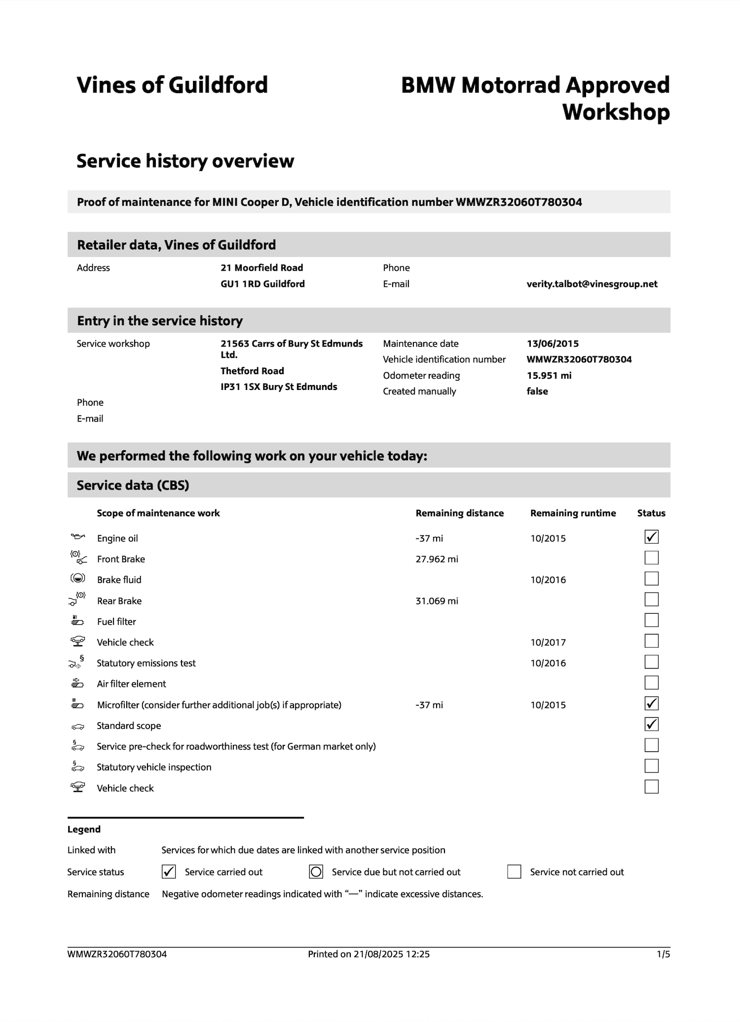 Vehicle 38