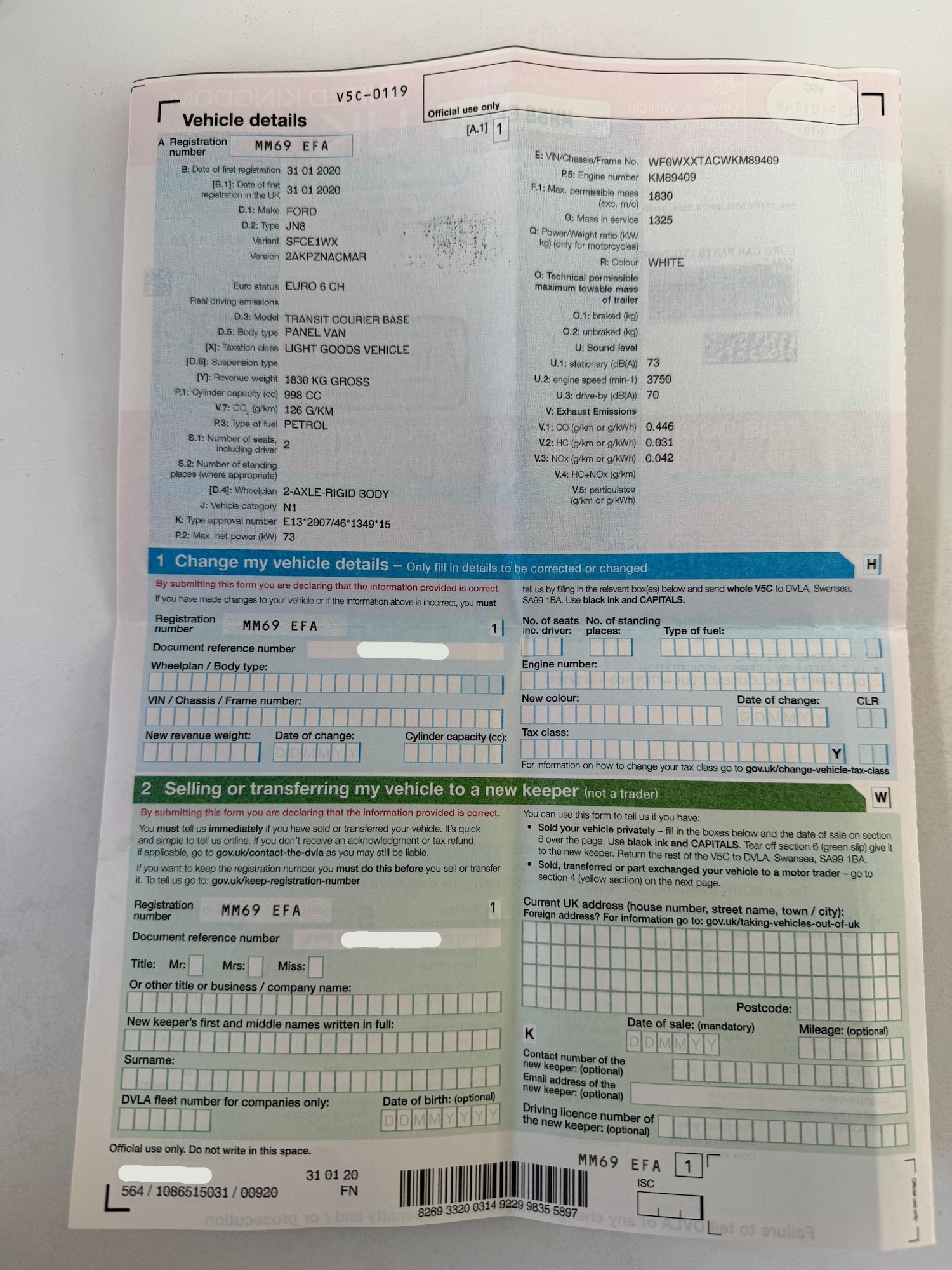 Used Ford Transit Courier 2020 for sale - 76036536: Photo 30