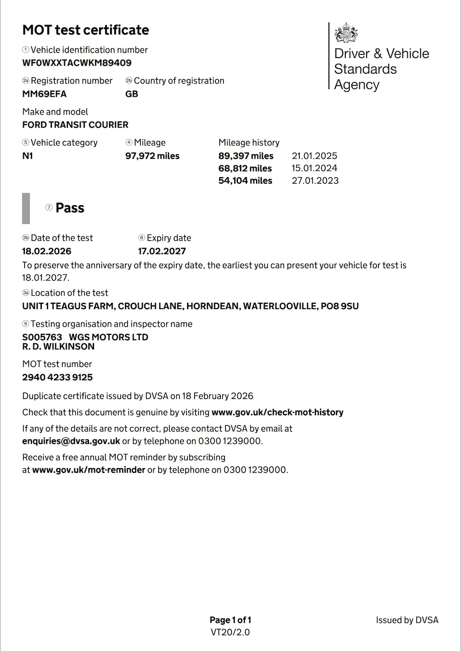 Used Ford Transit Courier 2020 for sale - 76036536: Photo 31