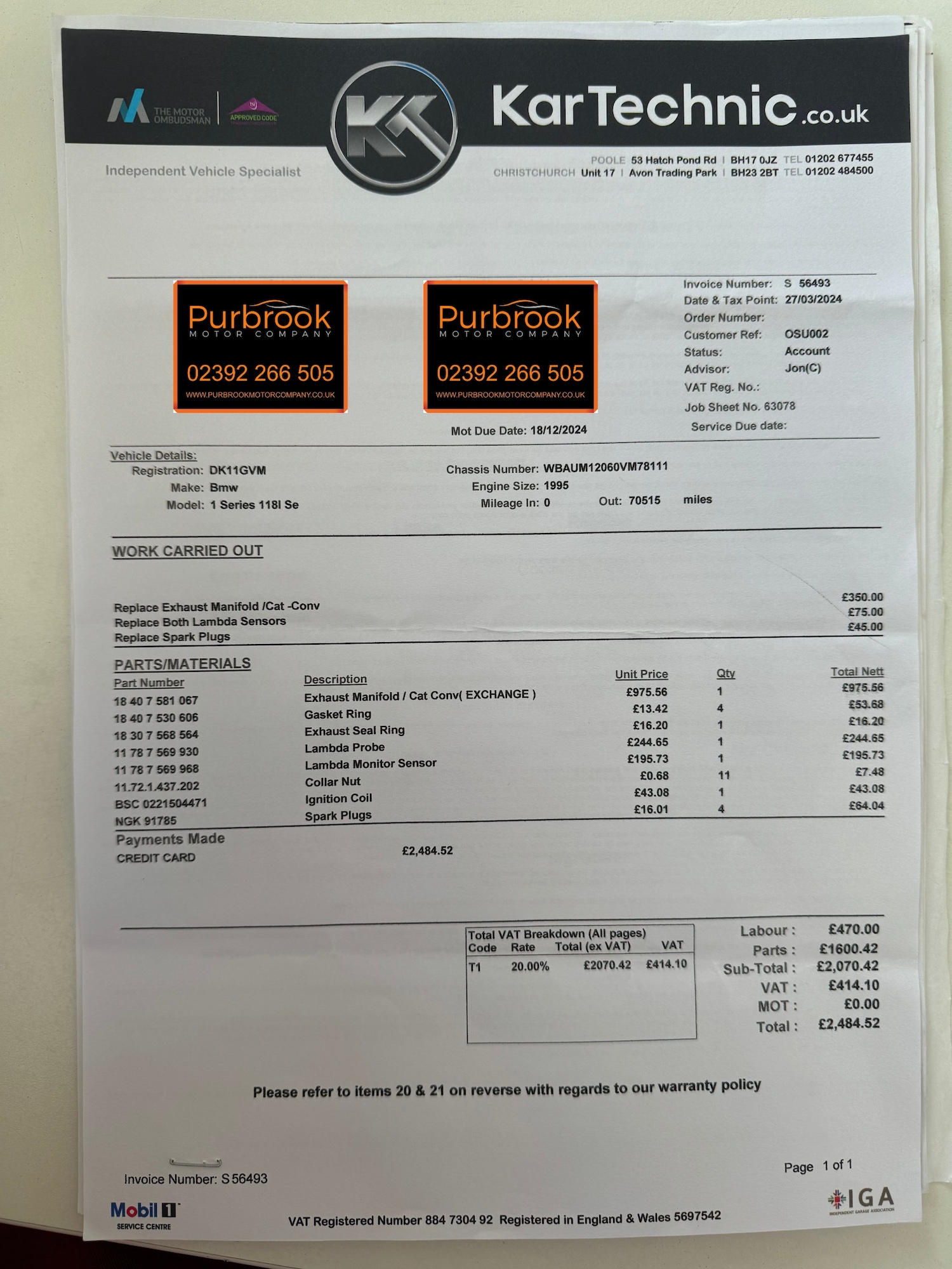 Used BMW 1 Series 2011 for sale - 77976123: Photo 32