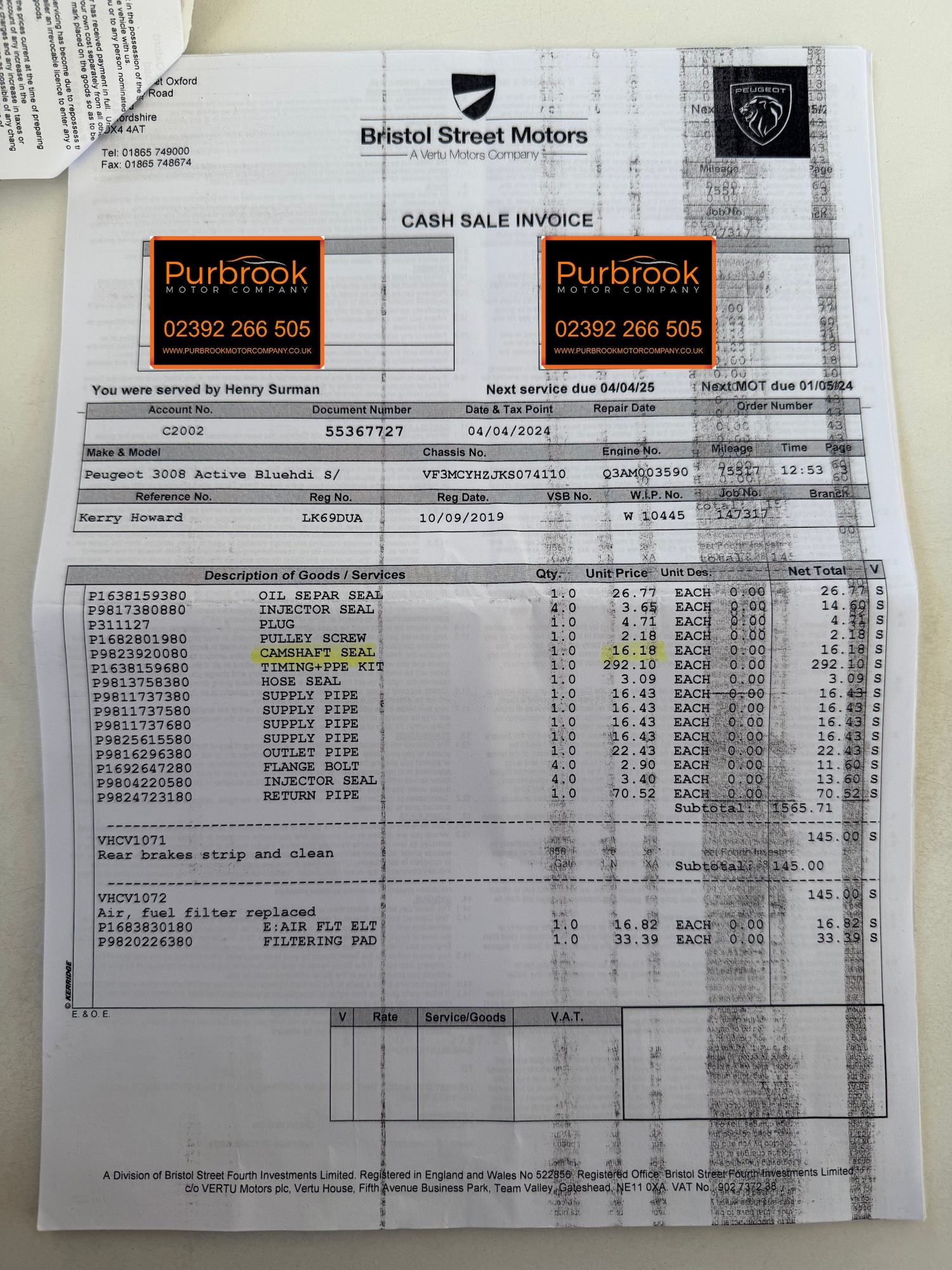 Used Peugeot 3008 2019 for sale - 76438931: Photo 43