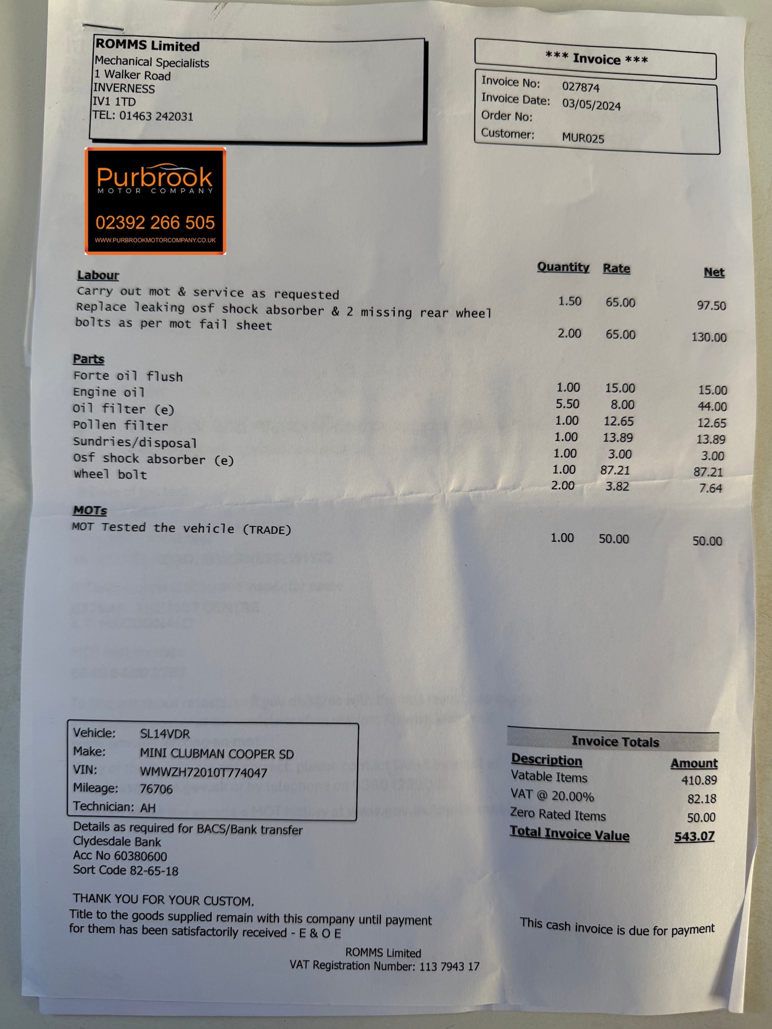 Used MINI Clubman 2014 for sale - 76569296: Photo 40