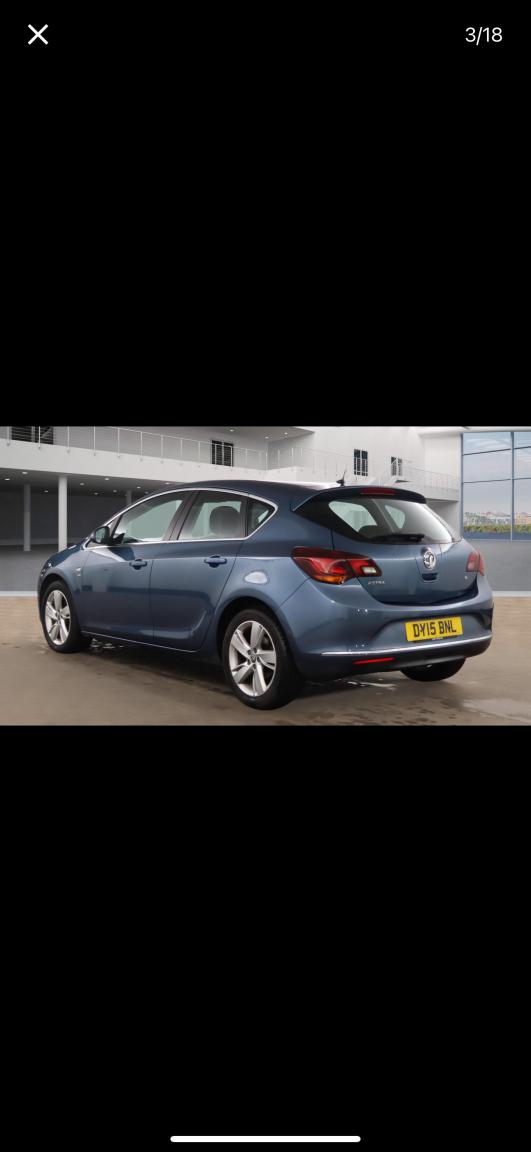 Used Vauxhall Astra 2015 for sale - 77162344: Photo 3