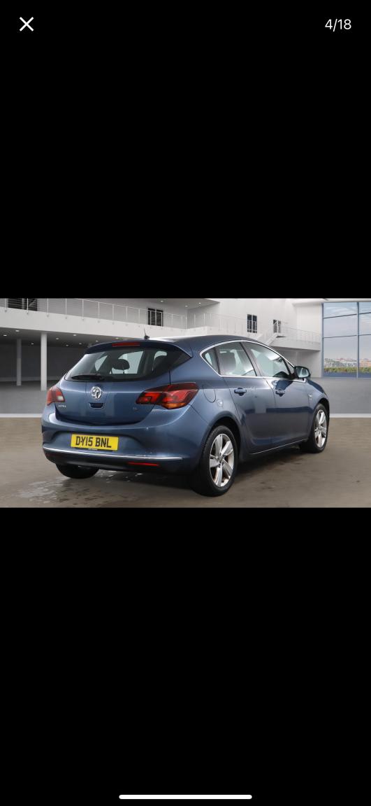 Used Vauxhall Astra 2015 for sale - 77162344: Photo 4