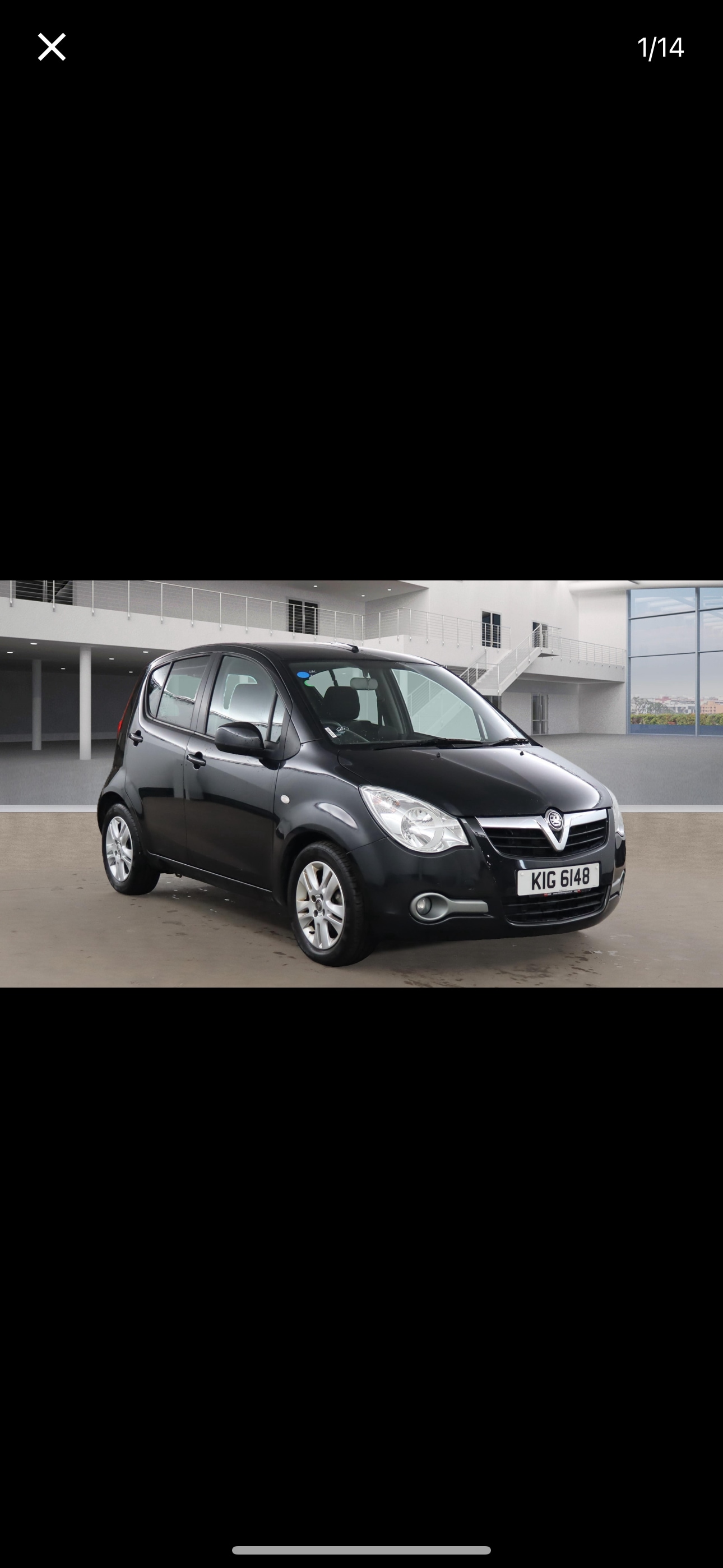Used Vauxhall Agila 2012 for sale - 76402375: Photo 1