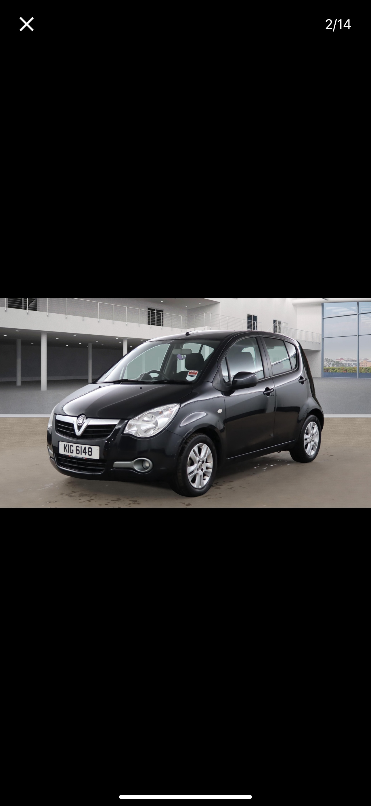 Used Vauxhall Agila 2012 for sale - 76402375: Photo 2