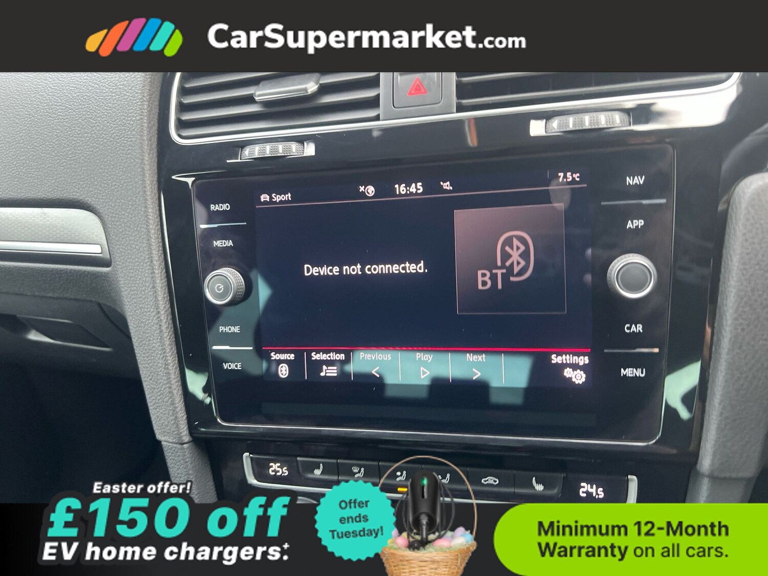 Used Volkswagen Golf 2019 for sale - 78121007: Photo 19