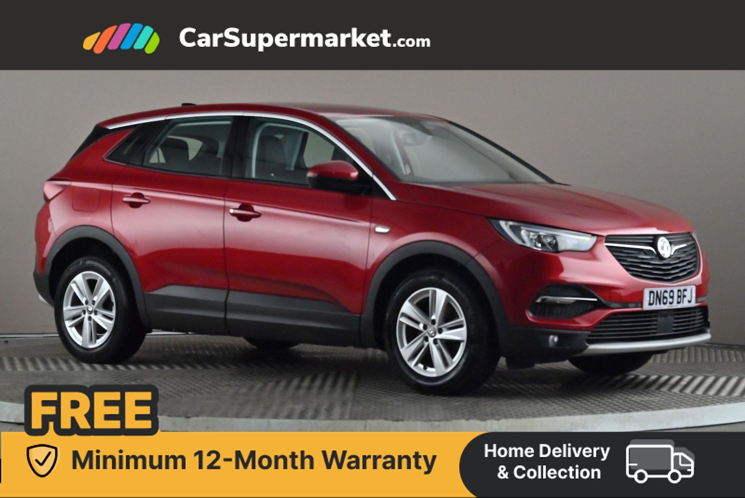Used Vauxhall Grandland X 2020 for sale - 76553370: Photo 1