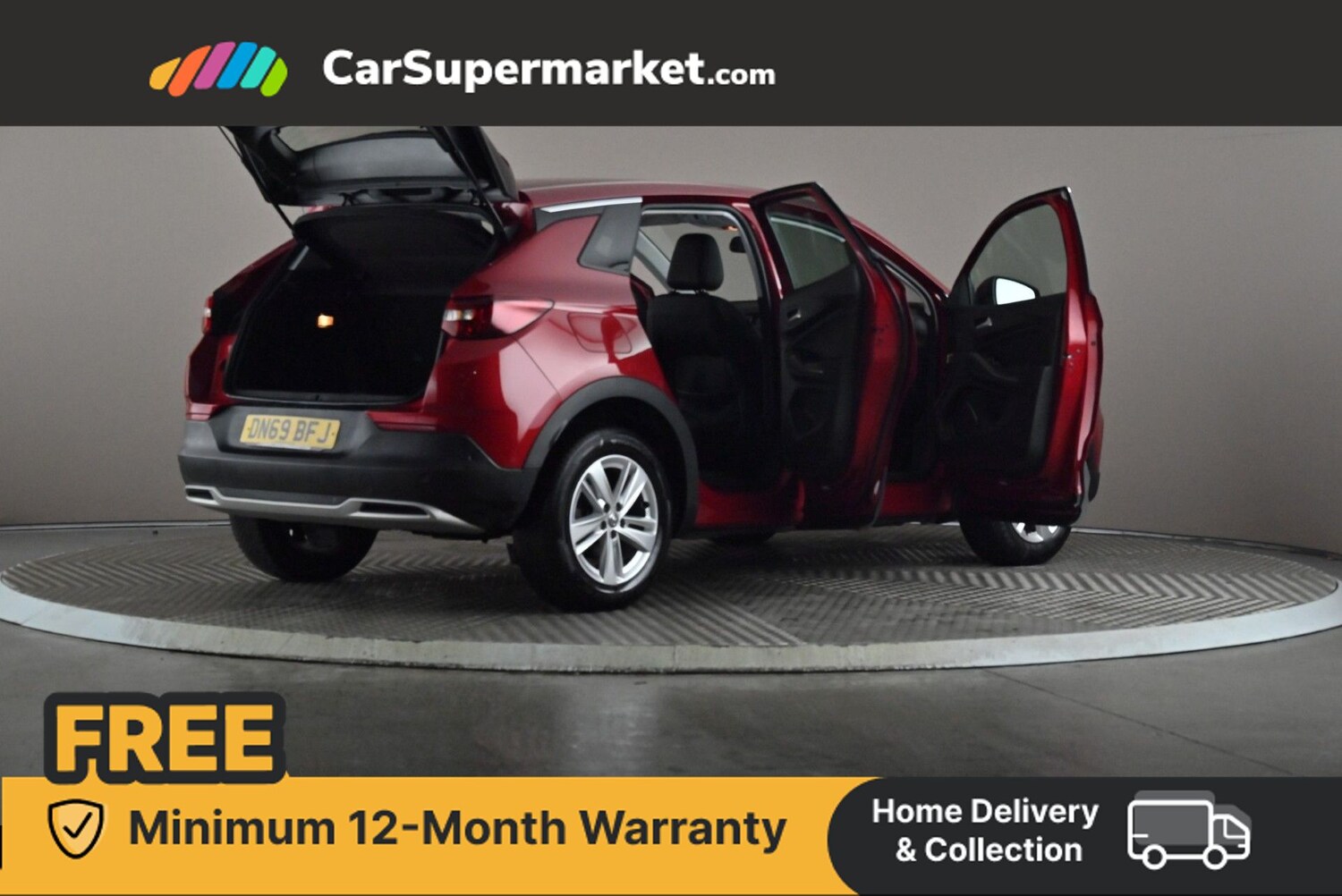 Used Vauxhall Grandland X 2020 for sale - 76553370: Photo 12