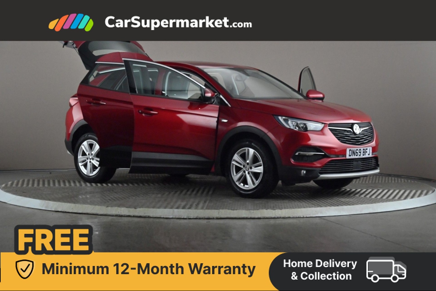 Used Vauxhall Grandland X 2020 for sale - 76553370: Photo 7