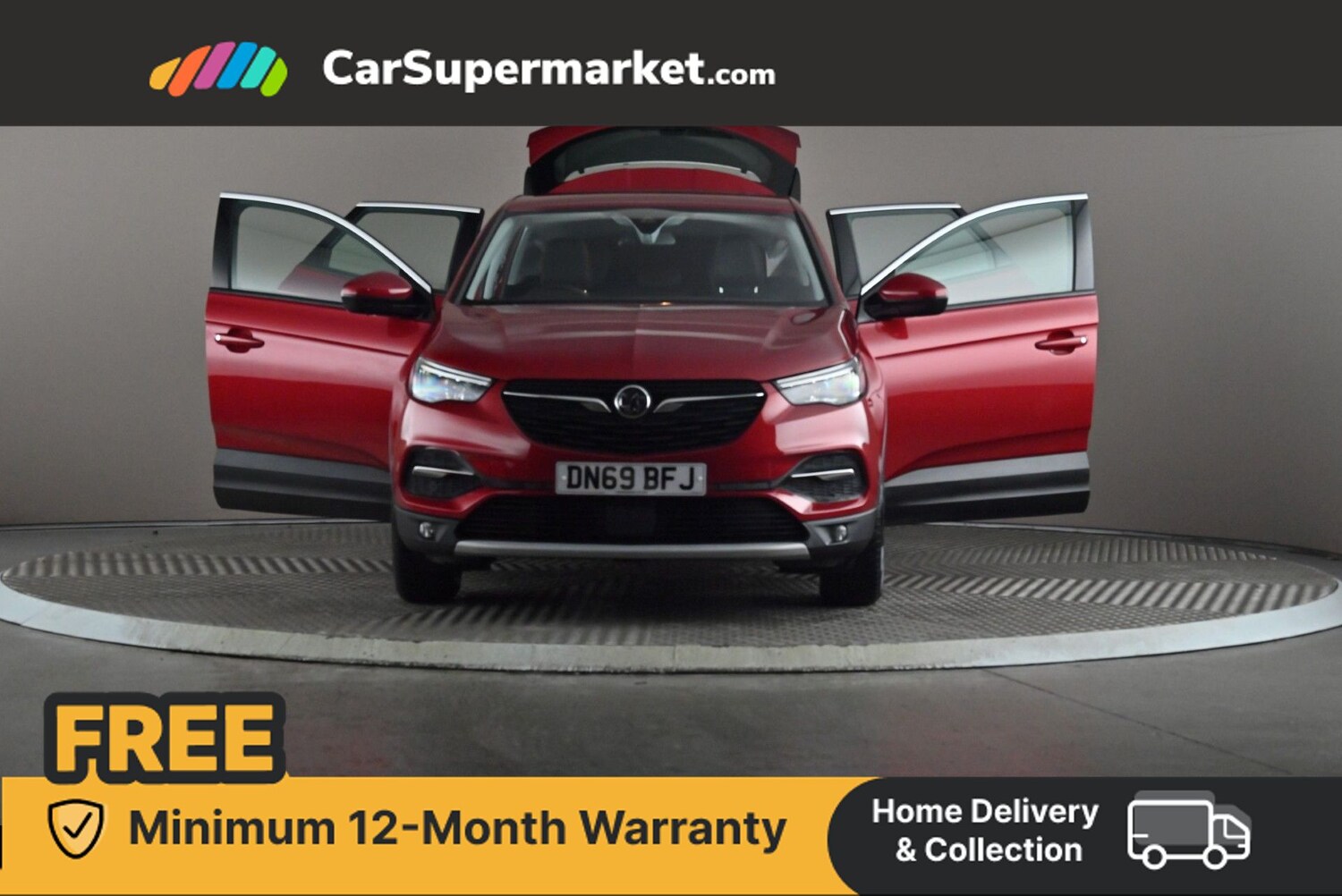 Used Vauxhall Grandland X 2020 for sale - 76553370: Photo 8