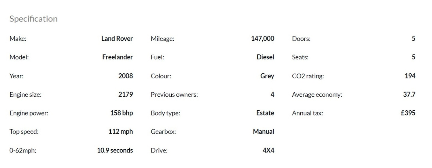Vehicle 22
