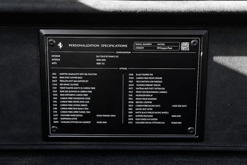 Used Ferrari 812 Superfast 2018 for sale - 76605279: Photo 32