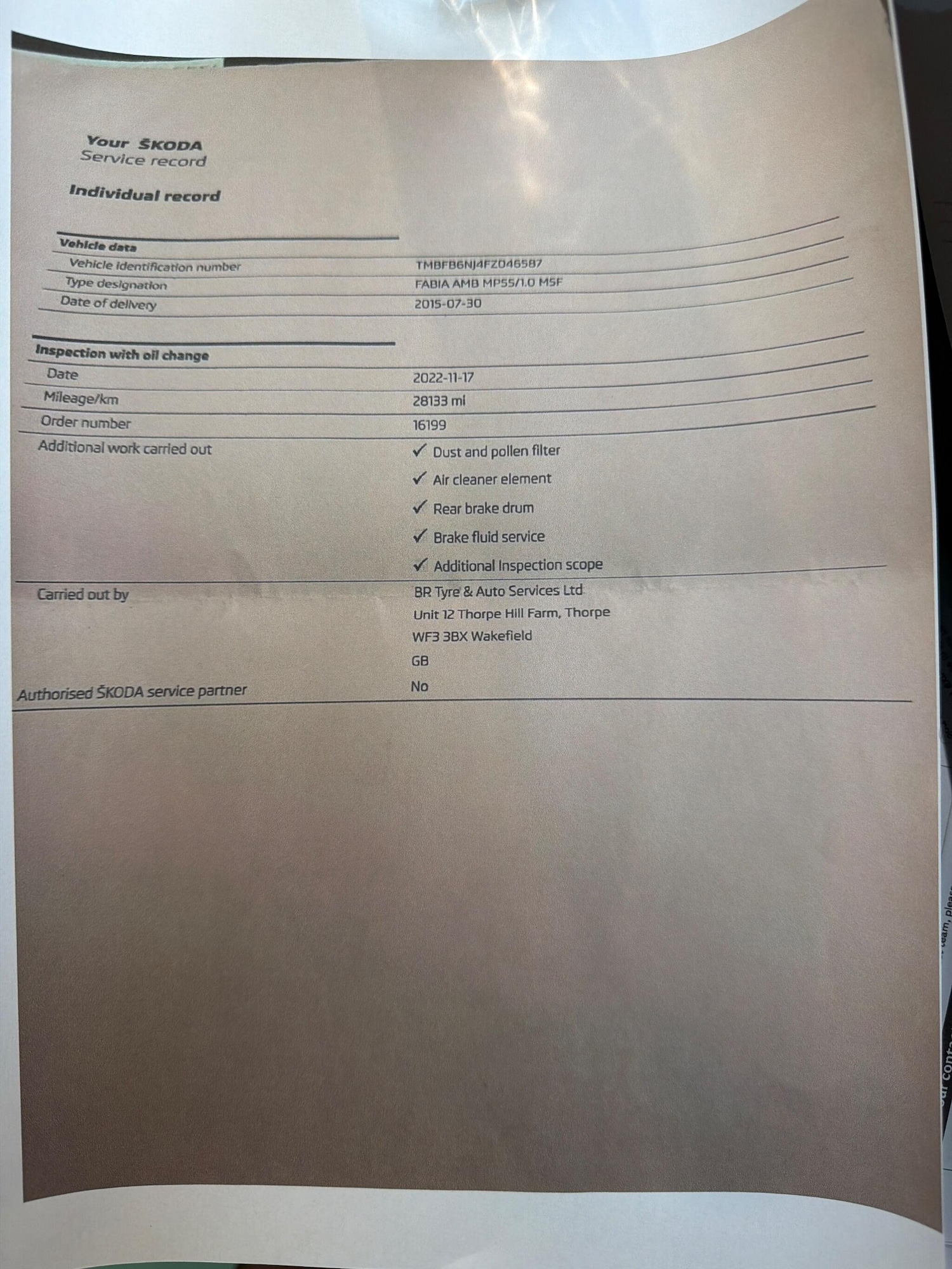 Used Skoda Fabia 2015 for sale - 76398168: Photo 29