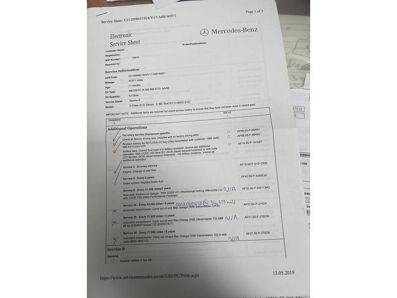 Used Mercedes-Benz E Class 2013 for sale - 76968417: Photo 38