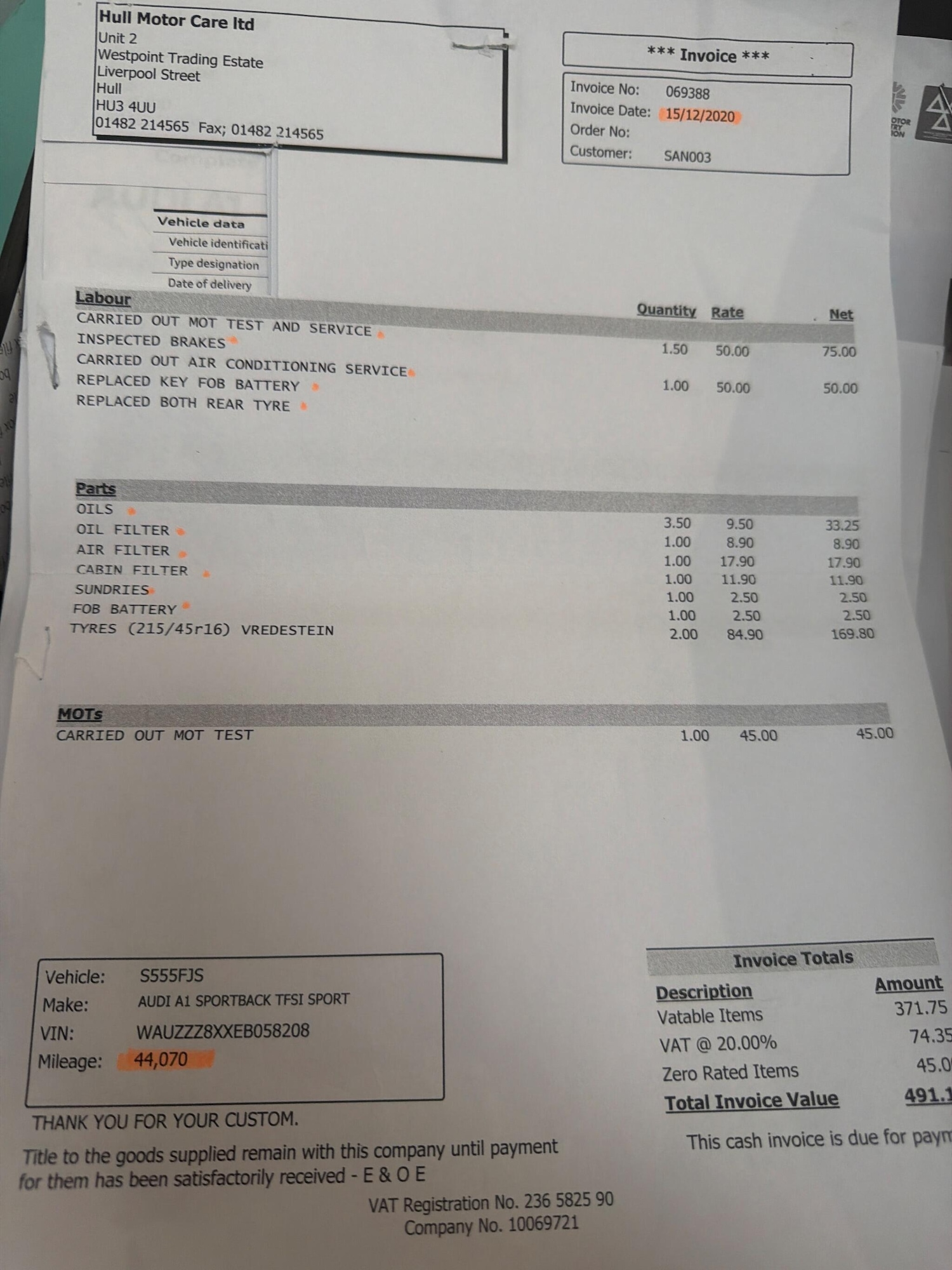 Used Audi A1 2013 for sale - 76701956: Photo 35