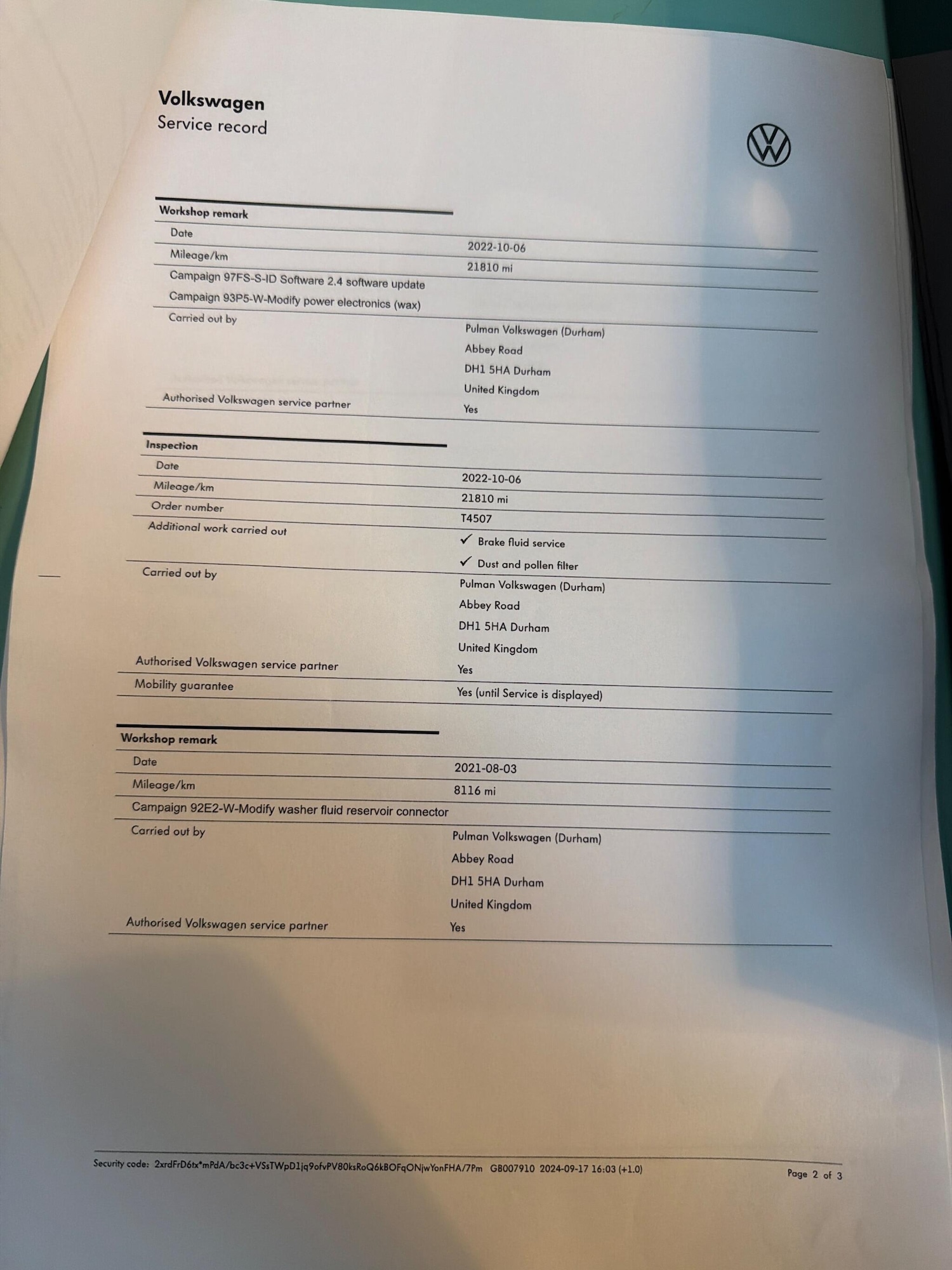 Used Volkswagen ID.3 2020 for sale - 76780973: Photo 32