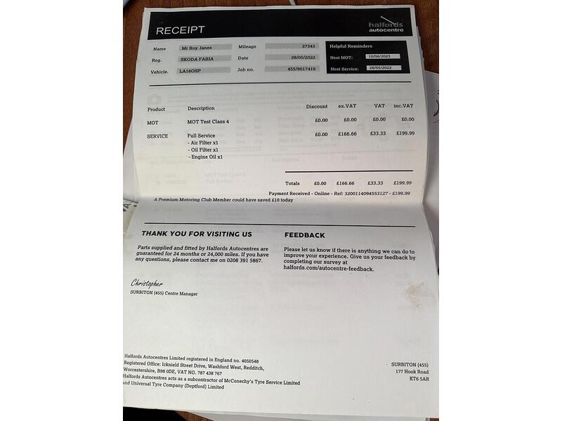 Used Skoda Fabia 2016 for sale - 77153951: Photo 34