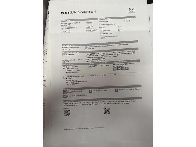 Used Mazda Mazda6 2015 for sale - 77153947: Photo 43