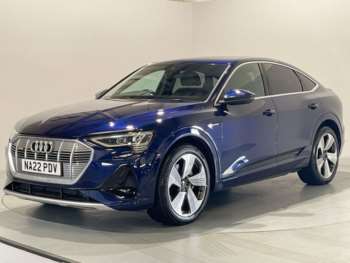 2022 (22) - 55 S line Sportback 5dr Electric Auto quattro 95kWh (11kW Charger) (408 ps)