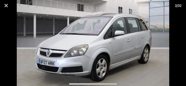 Used Vauxhall Zafira 2007 for sale - 76258961: Photo 2