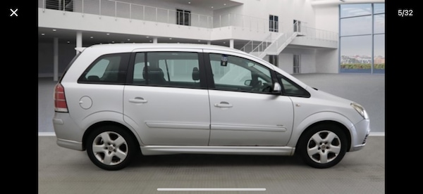 Used Vauxhall Zafira 2007 for sale - 76258961: Photo 5