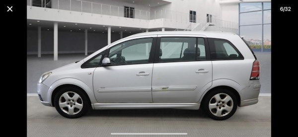 Used Vauxhall Zafira 2007 for sale - 76258961: Photo 6