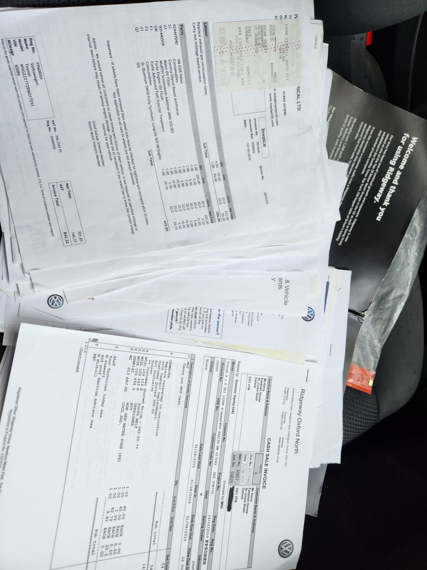 Used Volkswagen Touran 2010 for sale - 77743936: Photo 12