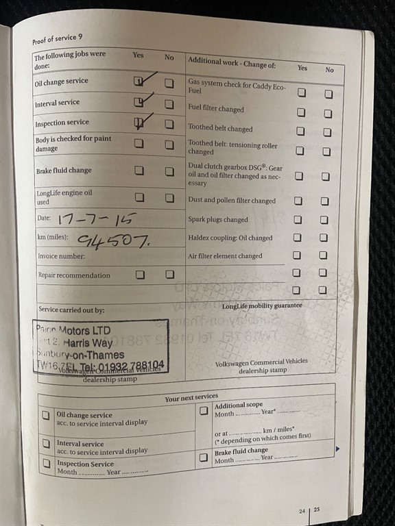 Used Volkswagen Caddy Maxi 2010 for sale - 77100583: Photo 19