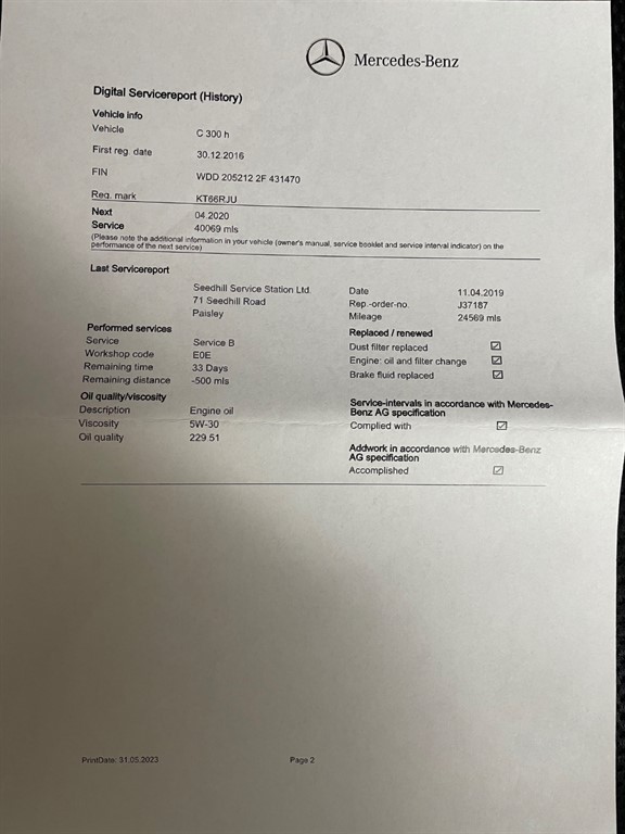 Used Mercedes-Benz C Class 2016 for sale - 77607226: Photo 41