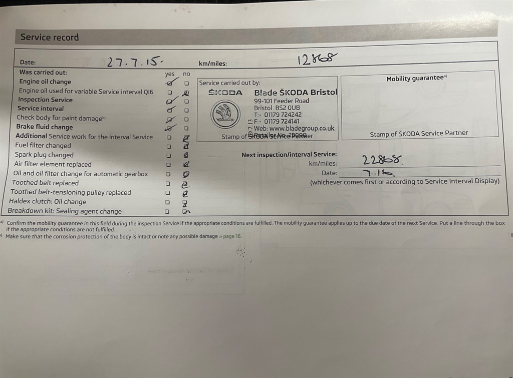 Used Skoda Roomster 2012 for sale - 76580430: Photo 11