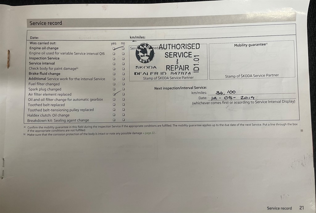 Used Skoda Roomster 2012 for sale - 76580430: Photo 14