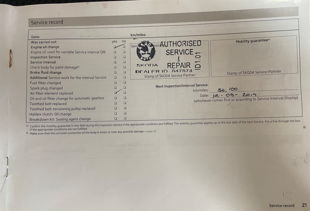 Used Skoda Roomster 2012 for sale - 77679159: Photo 32