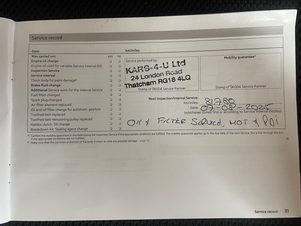 Used Skoda Roomster 2012 for sale - 77679159: Photo 35