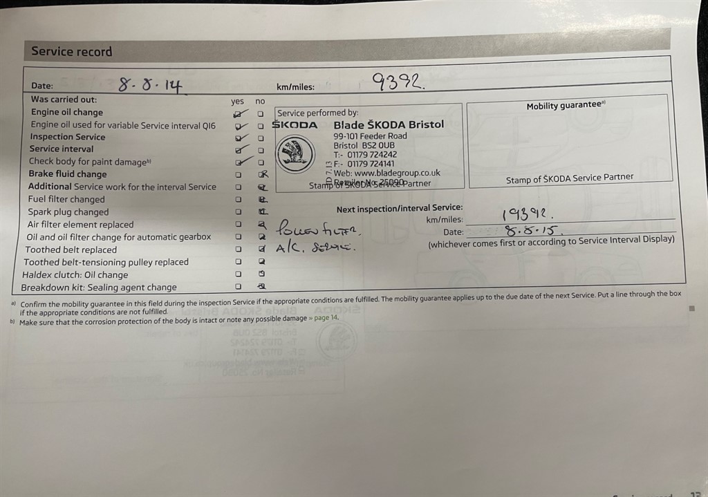 Used Skoda Roomster 2012 for sale - 76709731: Photo 10