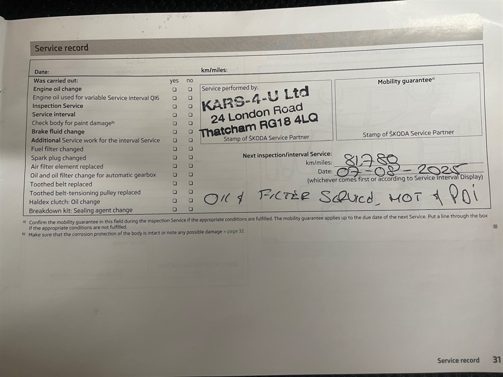 Used Skoda Roomster 2012 for sale - 76709731: Photo 19