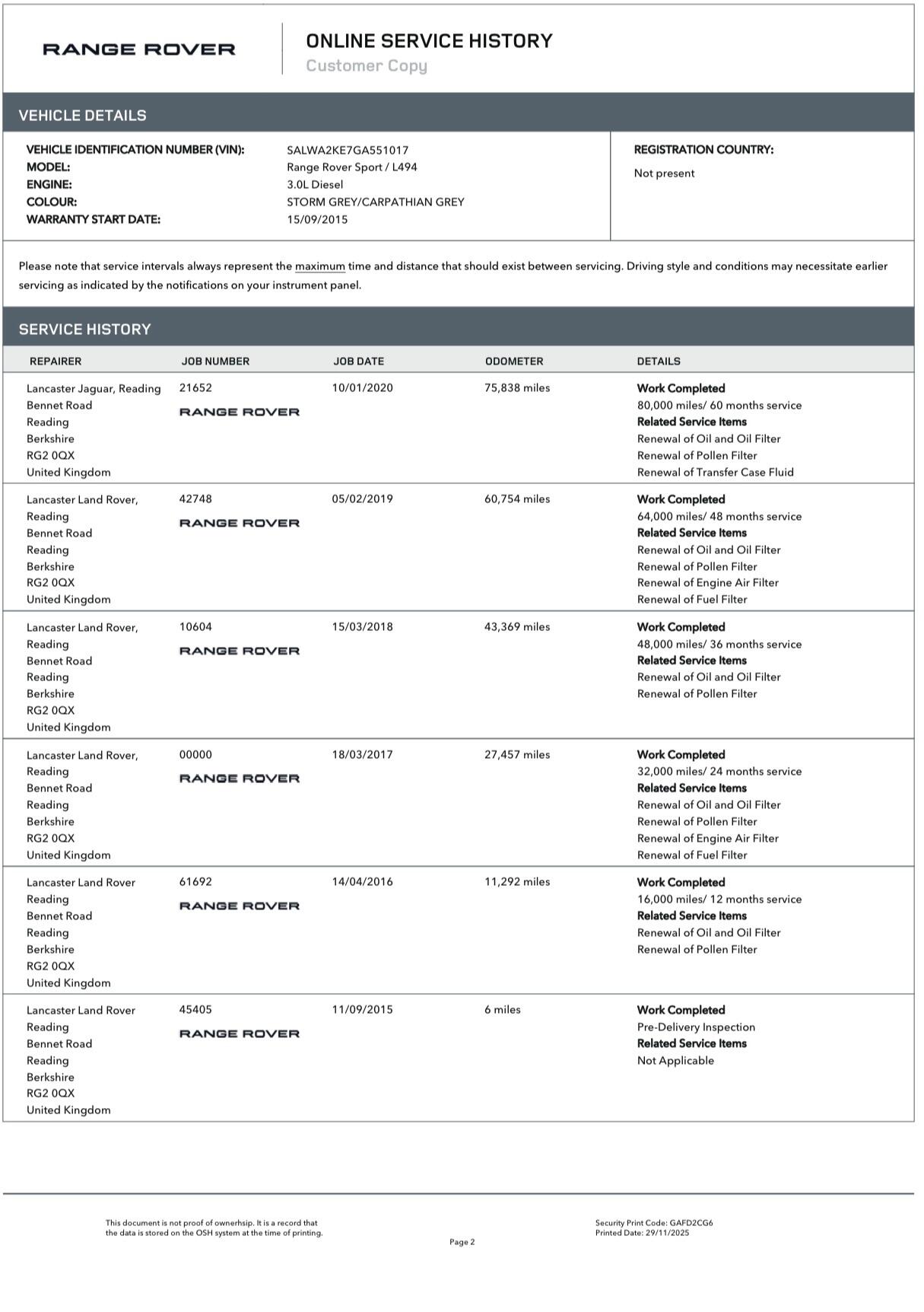 Used Land Rover Range Rover Sport 2015 for sale - 76752791: Photo 4