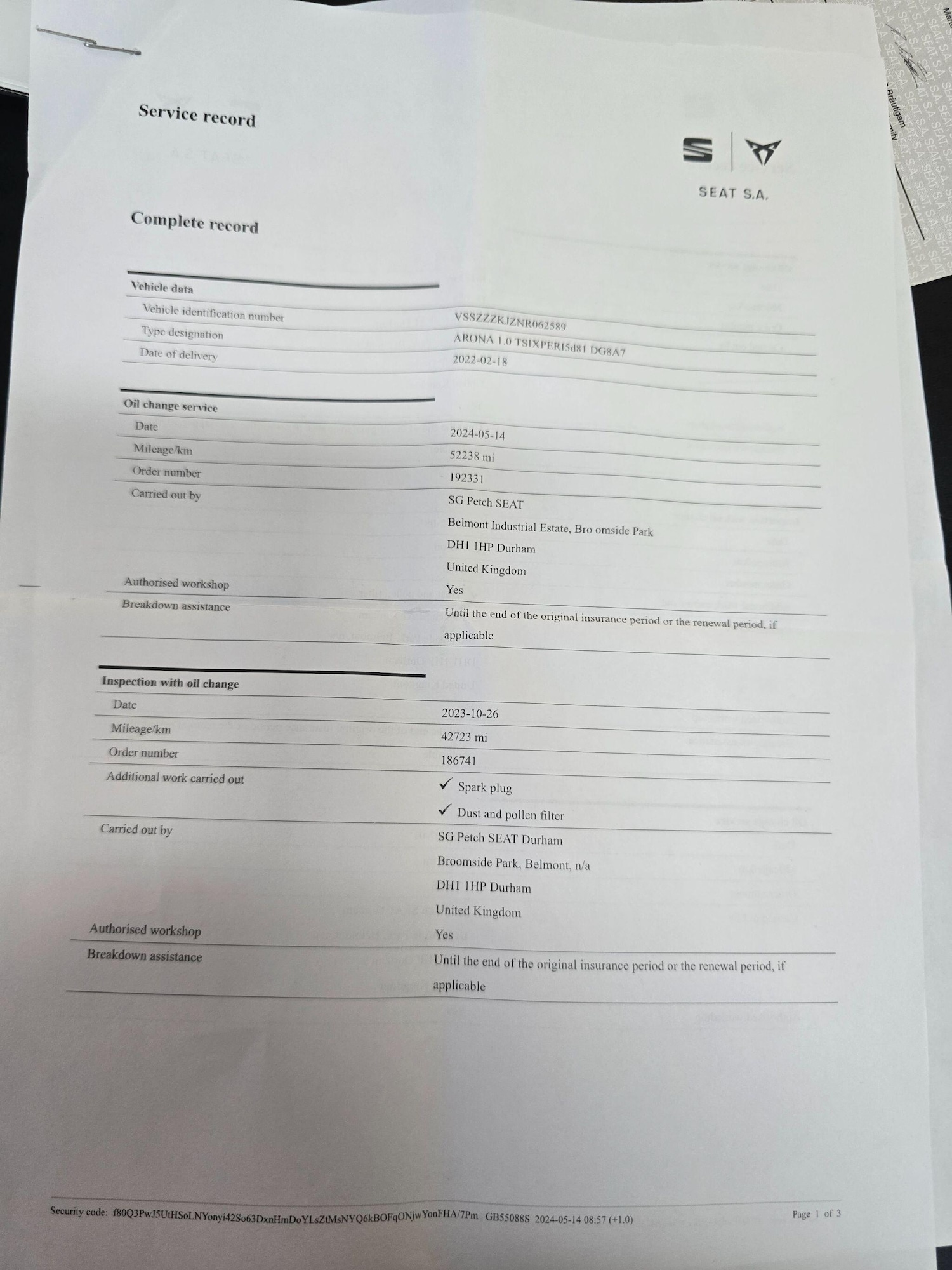 Used SEAT Arona 2022 for sale - 76992962: Photo 27