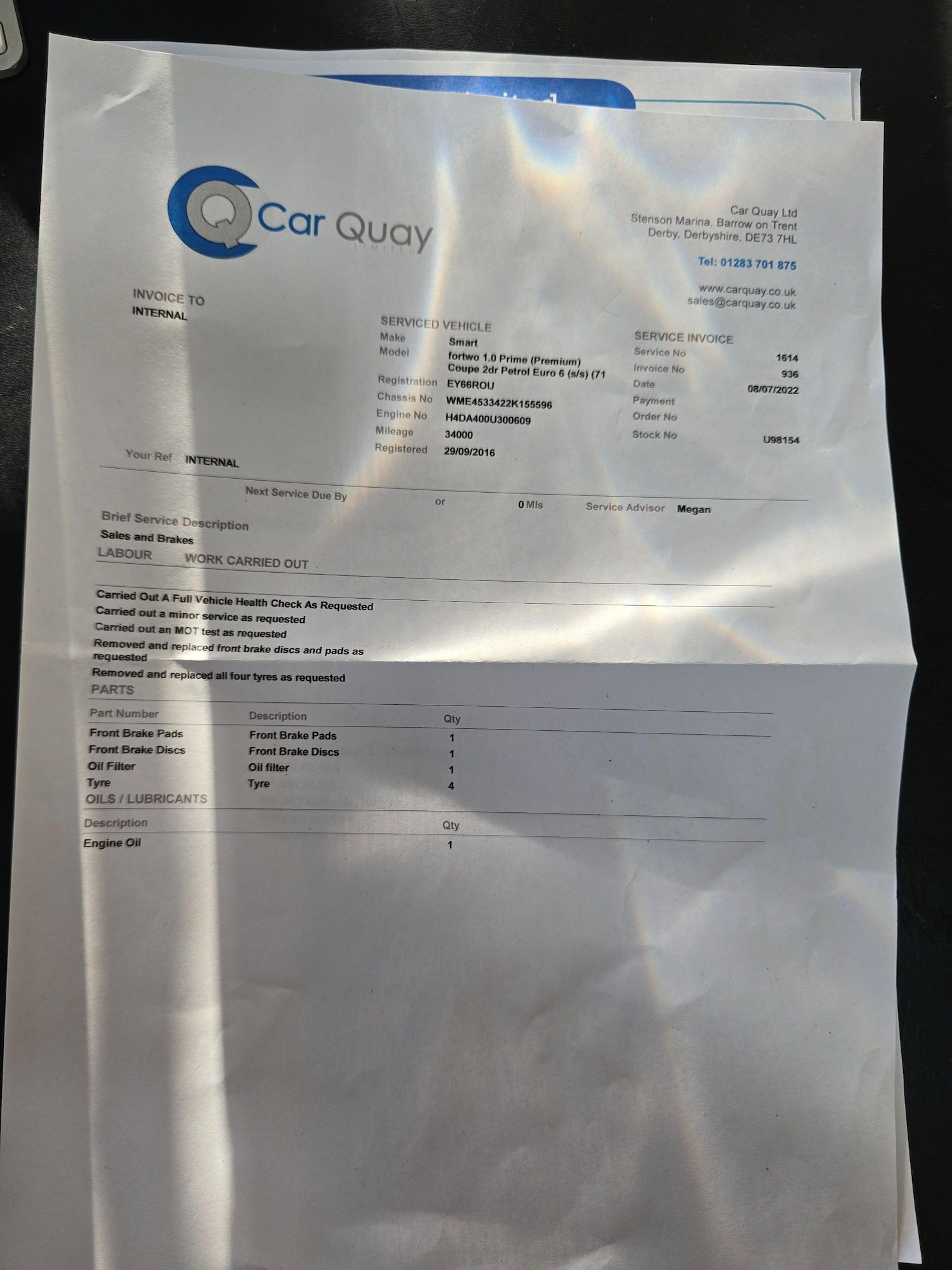 Used smart fortwo 2016 for sale - 76994667: Photo 22