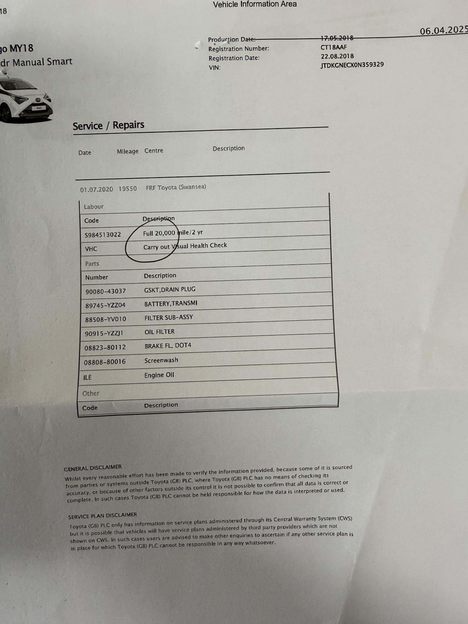 Vehicle 8