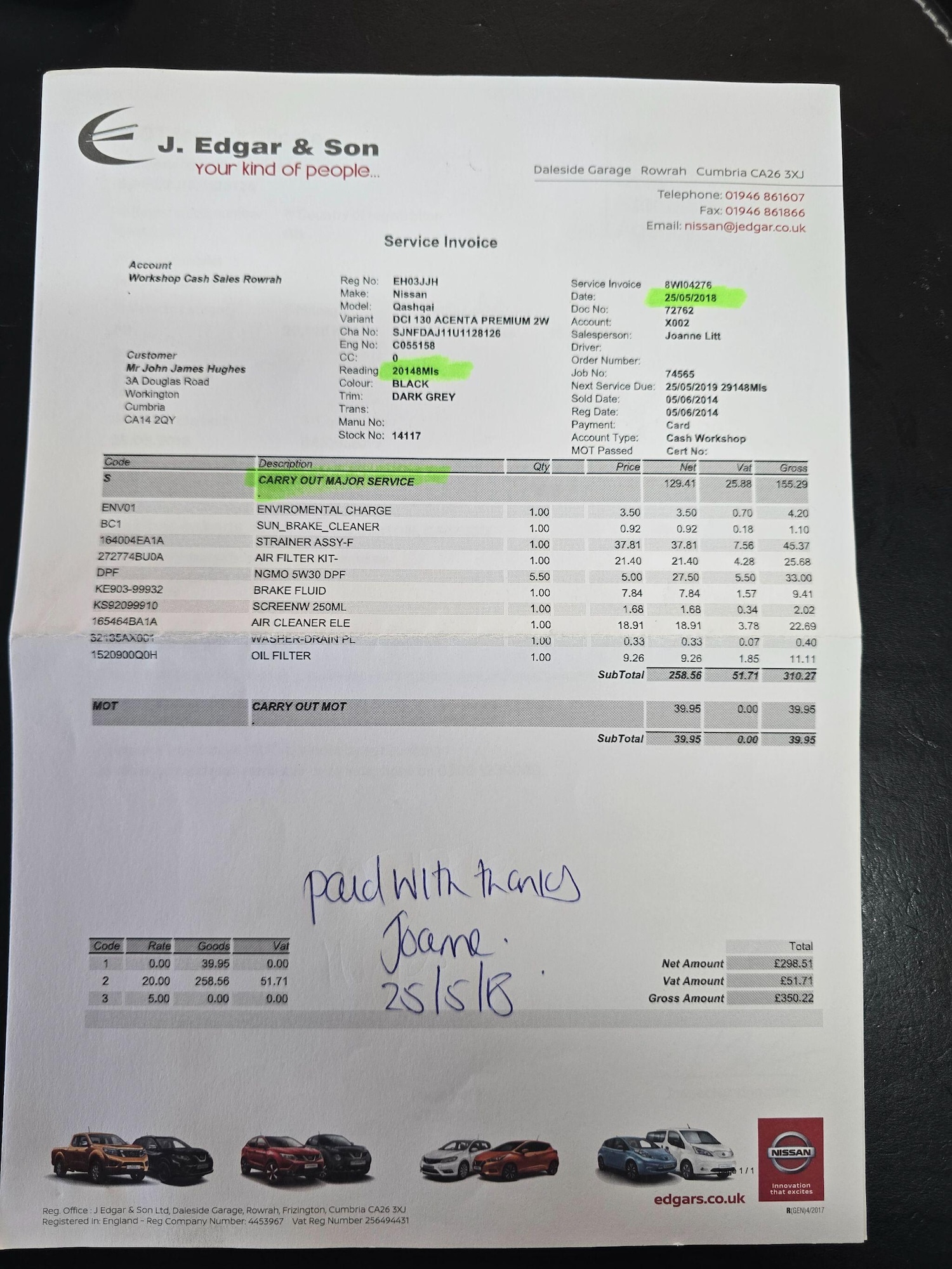 Used Nissan Qashqai 2014 for sale - 76689286: Photo 29