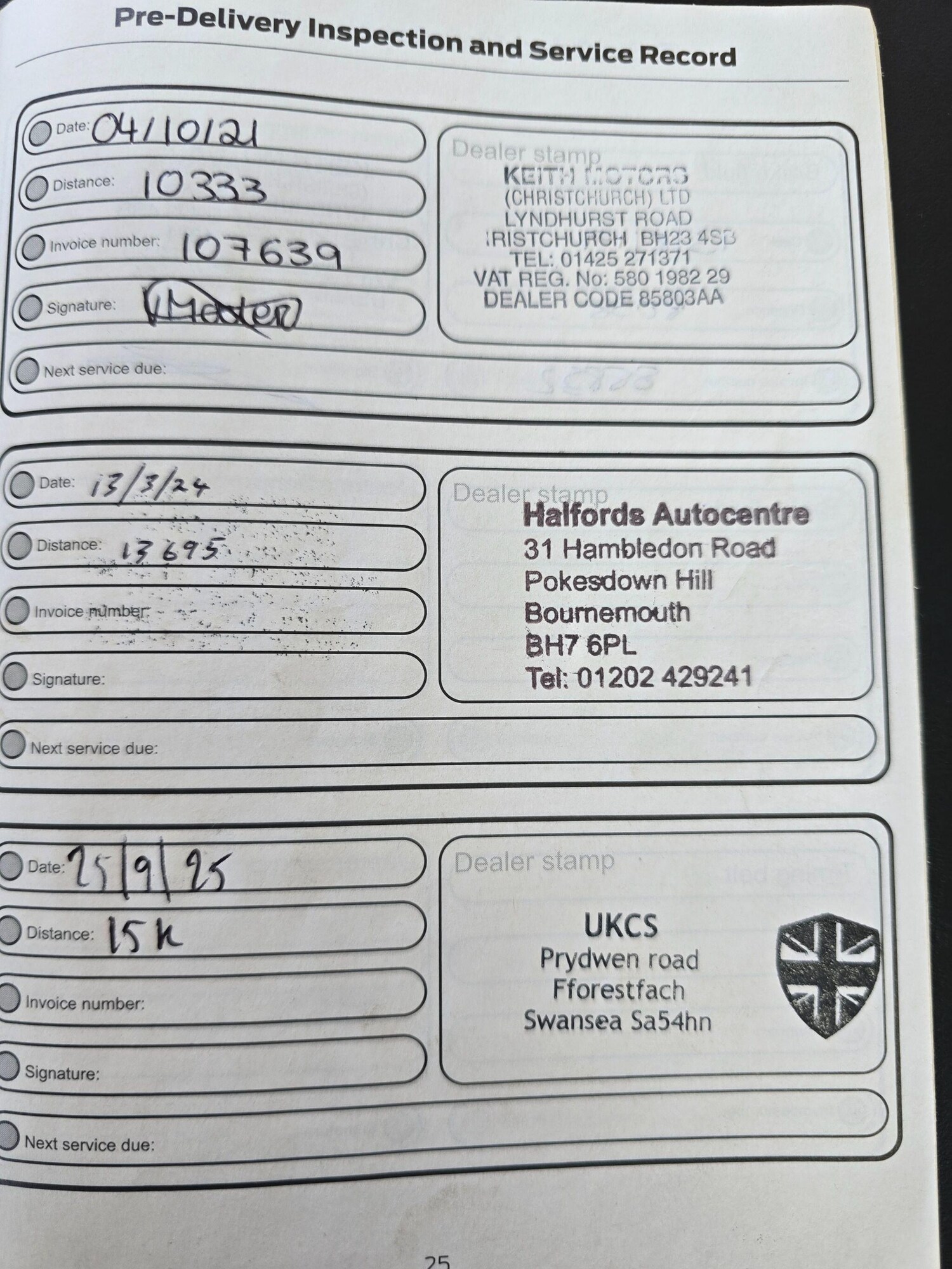 Vehicle 30