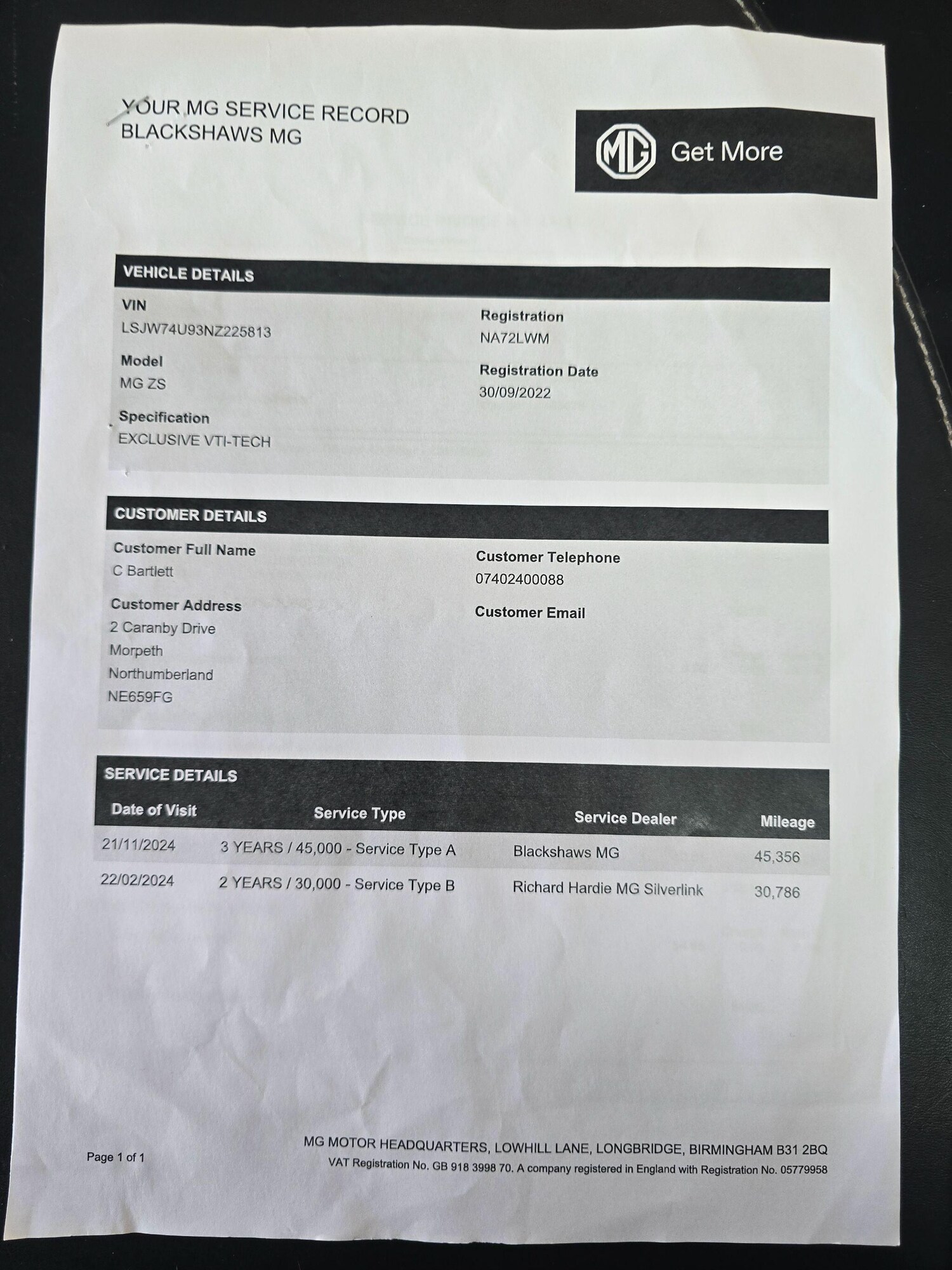 Used MG MG ZS 2022 for sale - 77839187: Photo 6